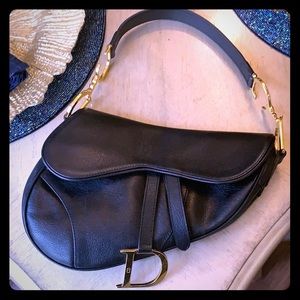 100% Authentic Dior Saddle Bag- Genuine Leather